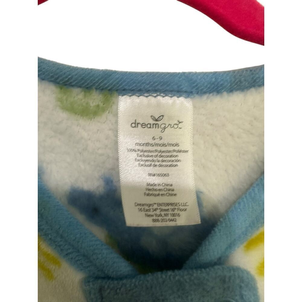 Dream Gro Baby Multicolor Dinasoaur Print Sleeping Bag 6-9 Months - Picture 2 of 3